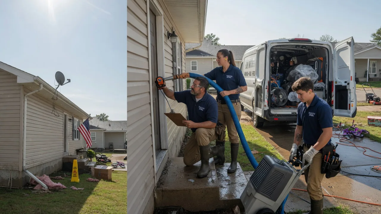 Ceiling Water Damage Restoration in Richland, GA near me